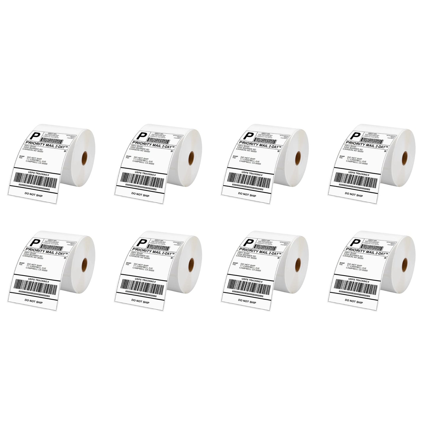 Waybill Labels 8x Bundle