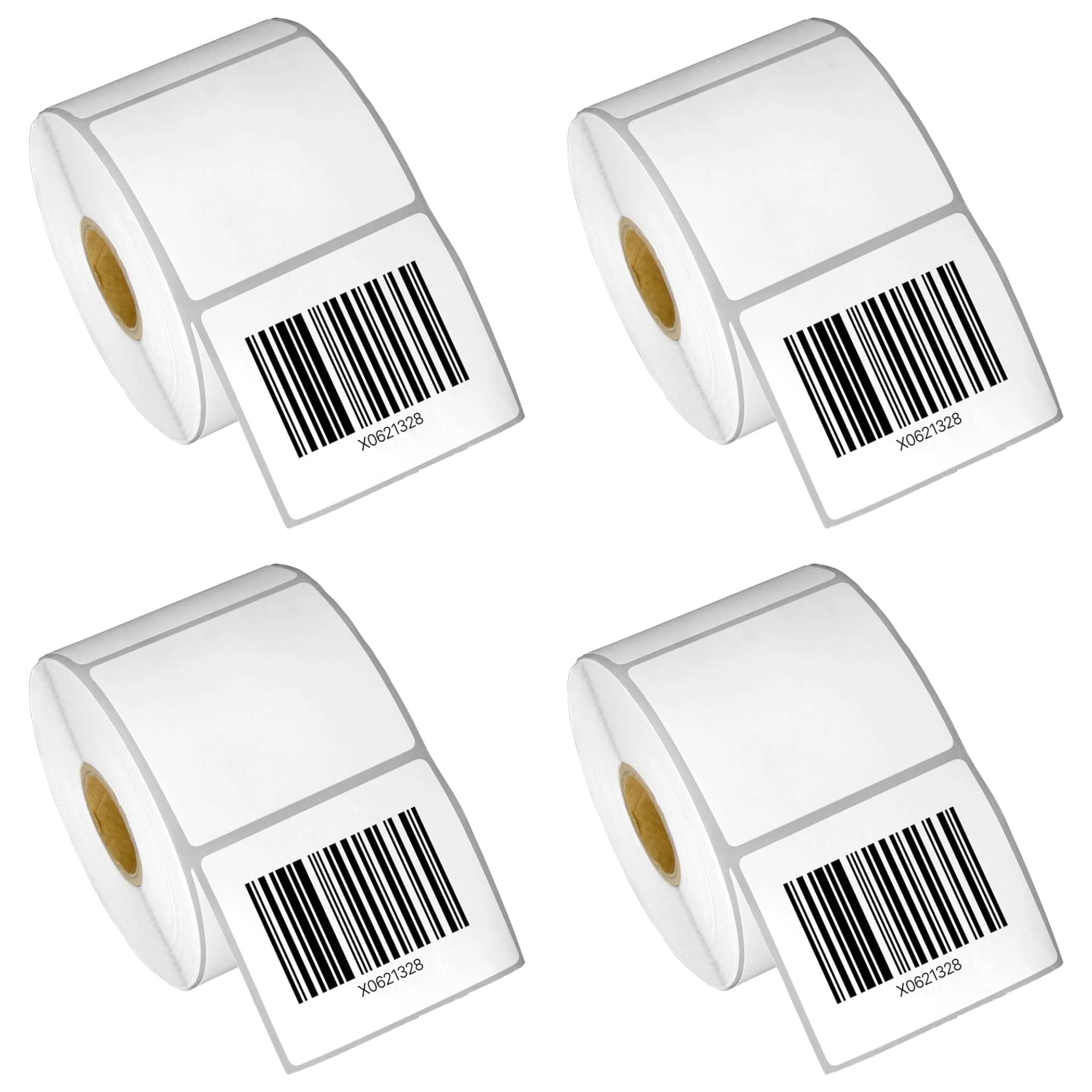 Barcode Label Stickers 40x30mm (45up) - 4000 Labels Bundle