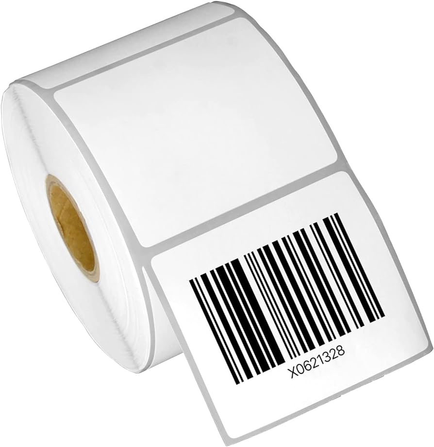 Barcode Label Stickers 40x30mm - 1000 Labels