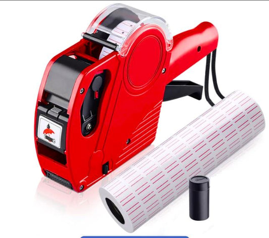 ARO Price Labeller Gun Price 8 Digits Gun - Red