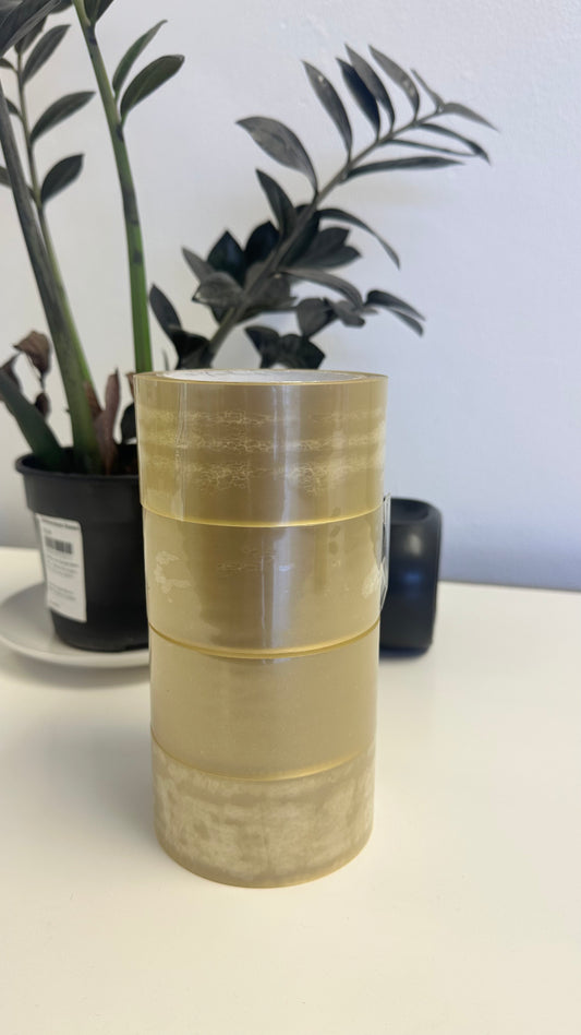 Clear Tape 48mm x 100m – Bundle (4 Rolls)